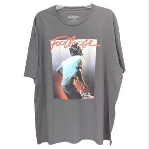 Footloose Graphic Tee Shirt Gray Short Sleeve Sz 2XL